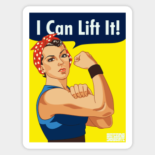 I Can Lift It! Sticker